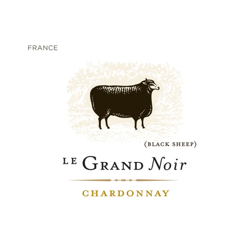 Le Grand Noir Chardonnay 2013 Front Label