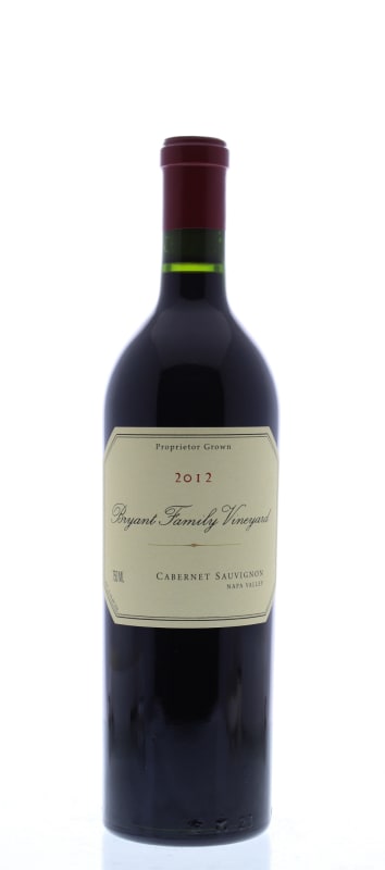 Bryant Family Cabernet Sauvignon 2012 Front Bottle Shot
