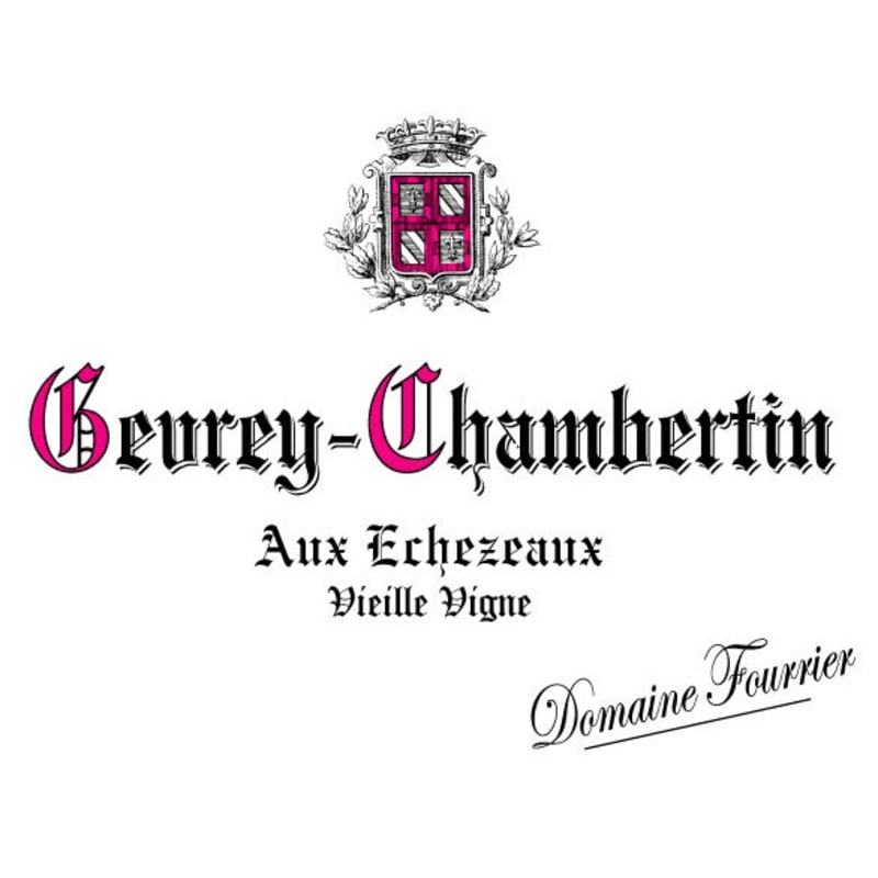 Domaine Fourrier Gevrey-Chambertin Aux Echezeaux 2012 Front Label