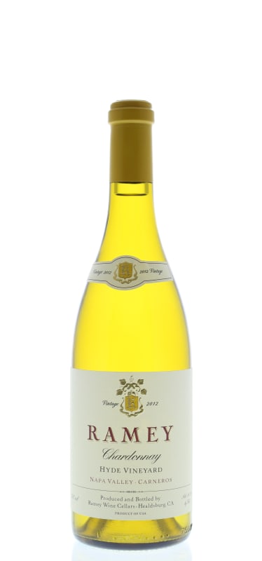Ramey Hyde Vineyard Chardonnay 2012 Front Bottle Shot