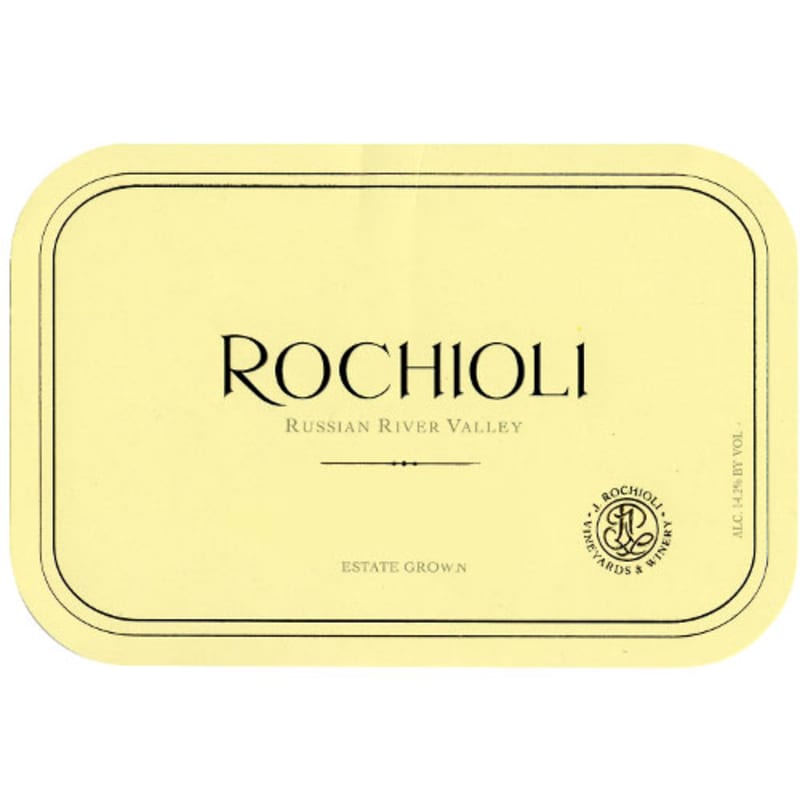 Rochioli Estate Zinfandel 2001 Front Label