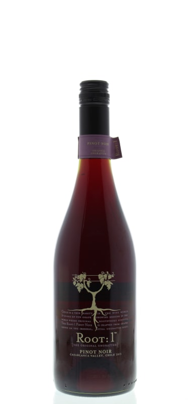 Root:1 Pinot Noir Reserva 2012 Front Bottle Shot