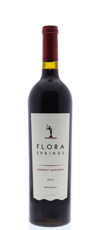 Flora Springs Napa Valley Cabernet Sauvignon 2012 Front Bottle Shot