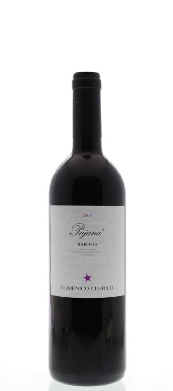 Domenico Clerico Barolo Pajana 2008 Front Bottle Shot