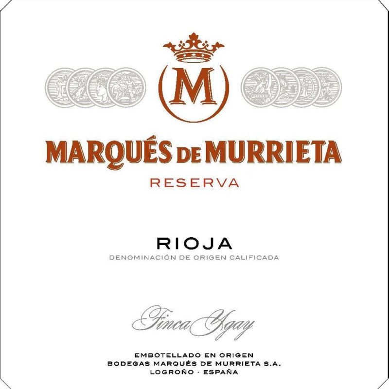 Marques de Murrieta Rioja Reserva 2009 Front Label