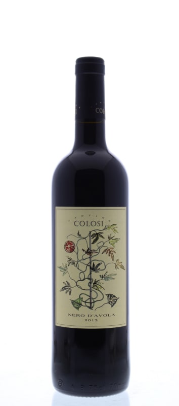 Colosi Nero d'Avola 2013 Front Bottle Shot
