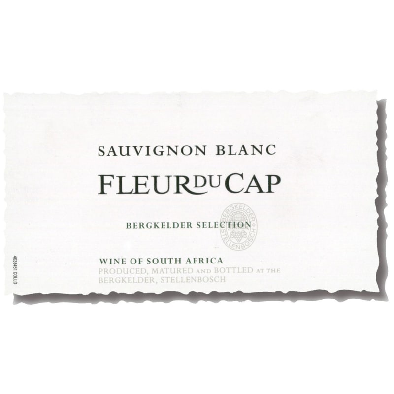 Fleur du Cap Sauvignon Blanc 2013 Front Label