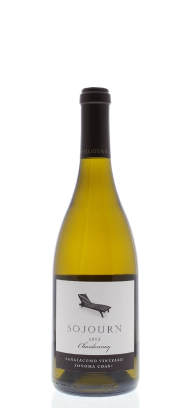 Sojourn Sangiacomo Vineyard Chardonnay 2013 Front Bottle Shot
