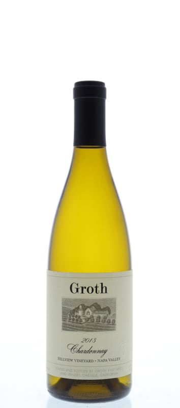 Groth Estate Hillview Vineyard Chardonnay 2013 Front Bottle Shot