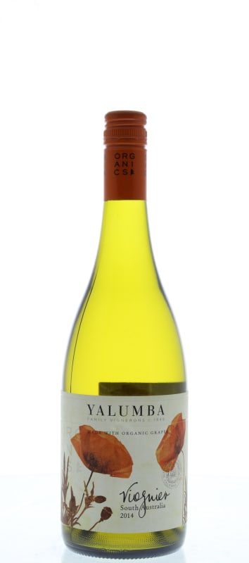 Yalumba Organic Viognier 2014 Front Bottle Shot