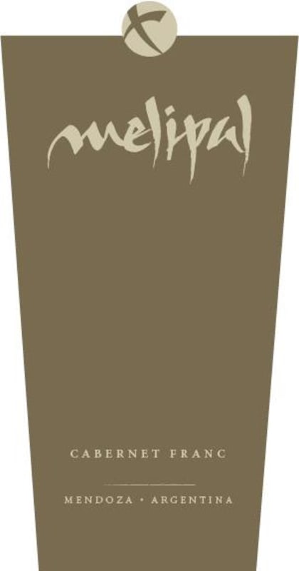Melipal Cabernet Franc 2014 Front Label