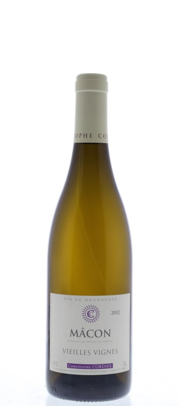 Cordier Macon Blanc Vieilles Vignes 2012 Front Bottle Shot