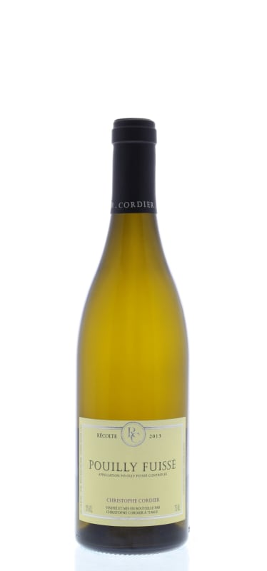 Cordier Pouilly-Fuisse 2013 Front Bottle Shot