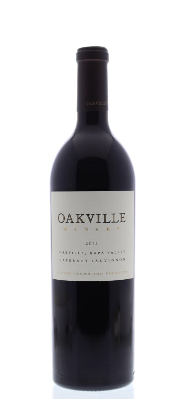 Oakville Winery Estate Cabernet Sauvignon 2012 Front Bottle Shot
