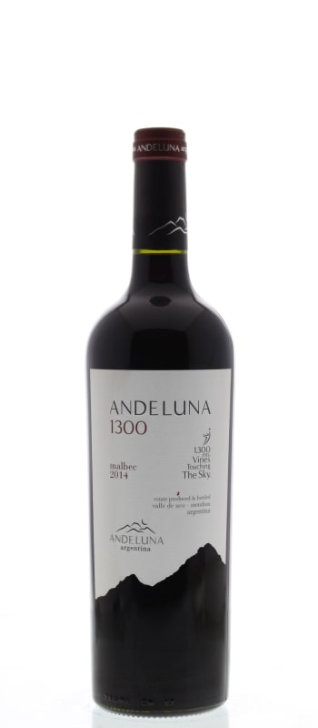 Andeluna Malbec 2014 Front Bottle Shot