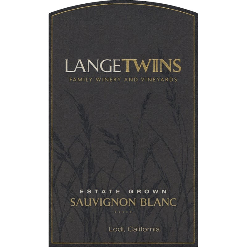 LangeTwins Sauvignon Blanc 2014 Front Label