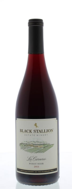 Black Stallion Winery Los Carneros Pinot Noir 2013 Front Bottle Shot