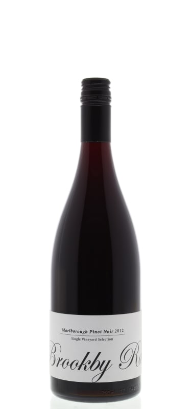 Giesen Brookby Road Single Vineyard Pinot Noir 2012 Front Bottle Shot