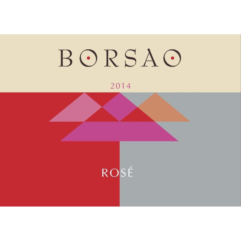 Borsao Rose 2014 Front Label
