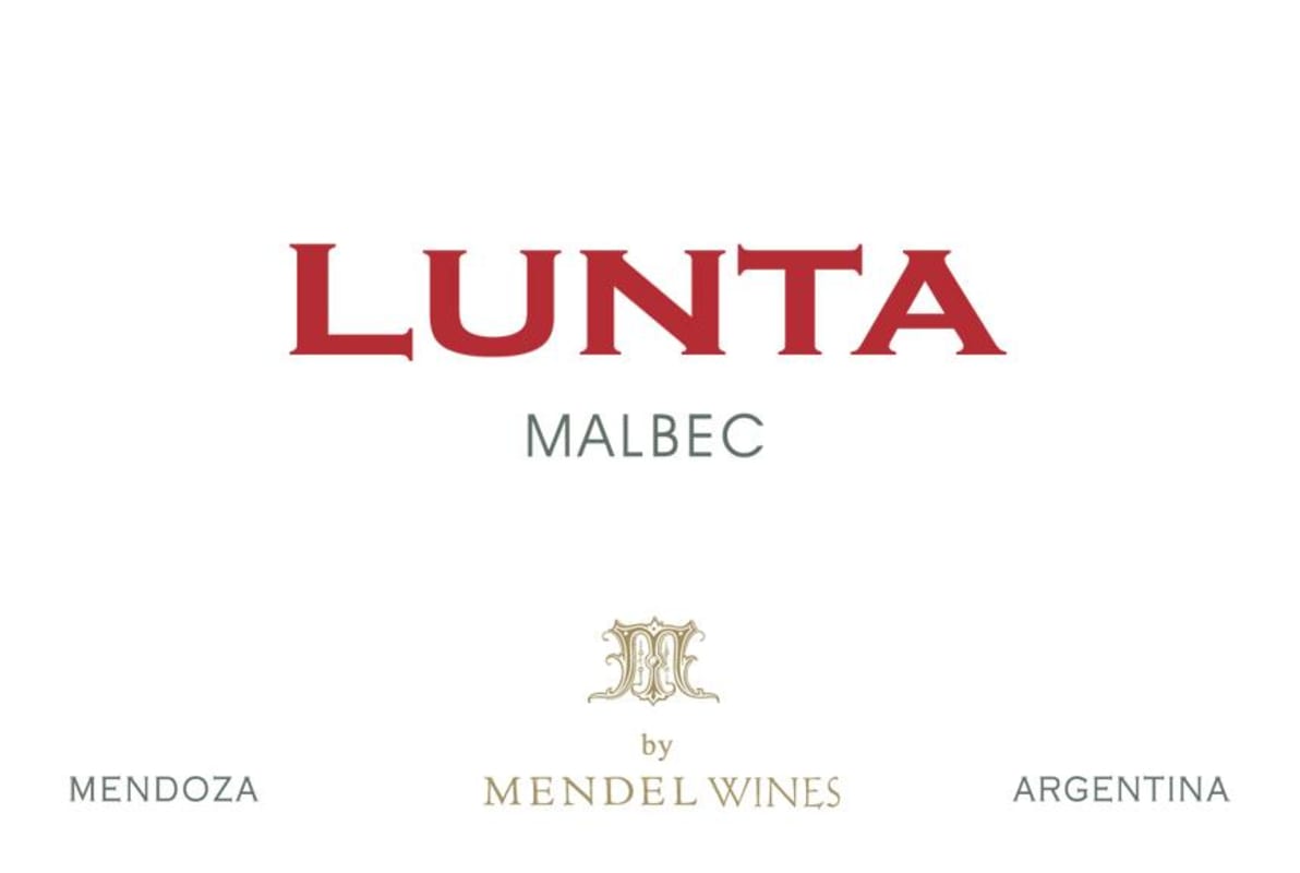 Mendel Lunta Malbec 2012 Front Label