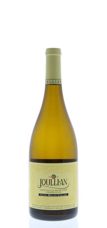 Joullian Sleepy Hollow Chardonnay 2012 Front Bottle Shot
