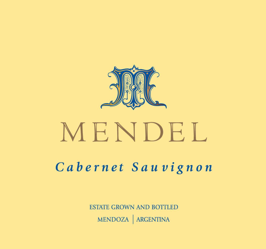 Mendel Cabernet Sauvignon 2013 Front Label