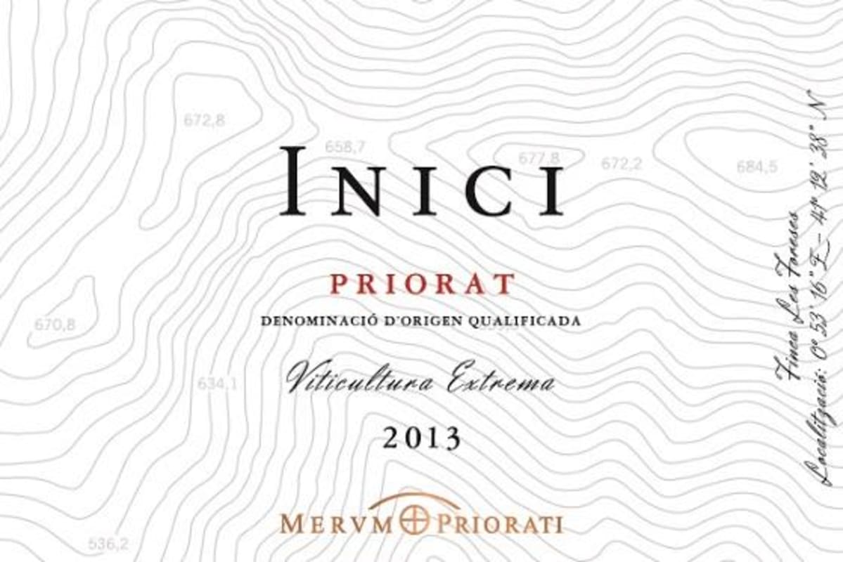 Merum Priorati Inici 2013 Front Label