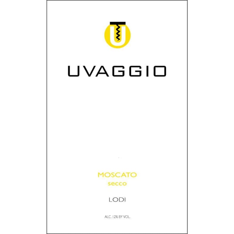 Uvaggio Moscato Secco 2012 Front Label