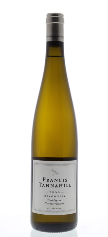 Francis Tannahill Dragonfly Gewurztraminer 2009 Front Bottle Shot