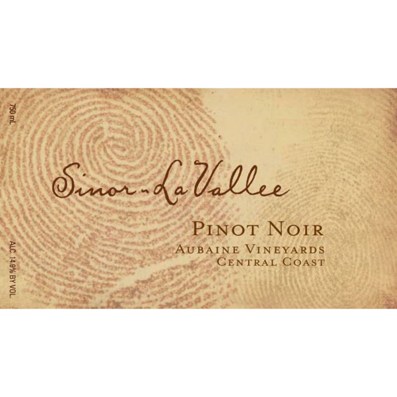Sinor-LaVallee Aubaine Pinot Noir 2011 Front Label