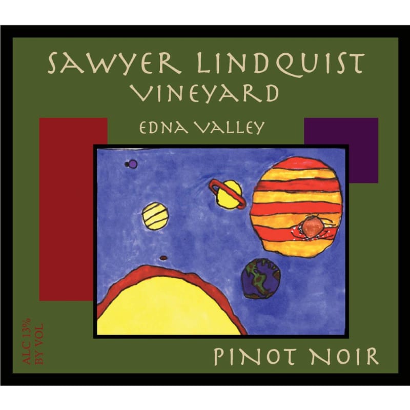 Sawyer Lindquist Vineyard Pinot Noir 2012 Front Label