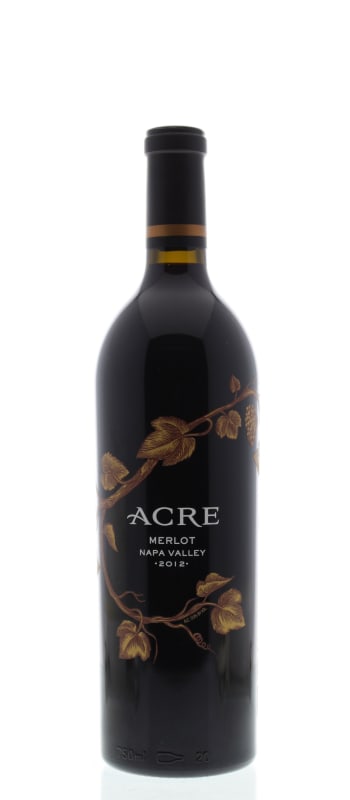 Acre Merlot 2012 Front Bottle Shot