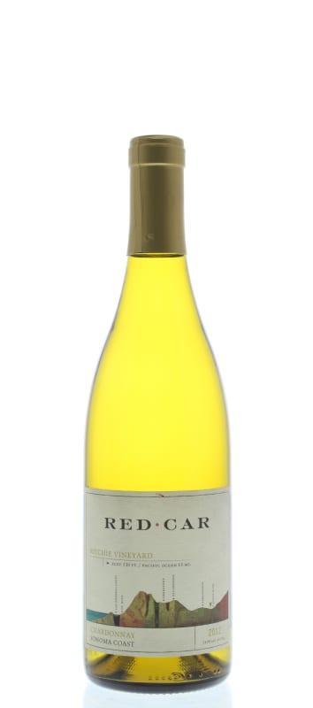 Red Car Ritchie Vineyard Chardonnay 2012 Front Bottle Shot