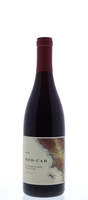 Red Car Sonoma Coast Pinot Noir 2012 Front Bottle Shot