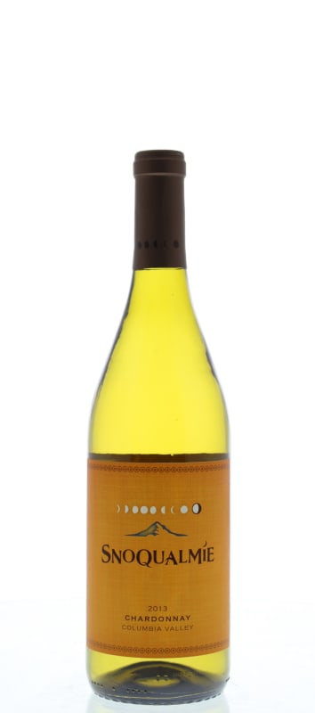 Snoqualmie Chardonnay 2013 Front Bottle Shot