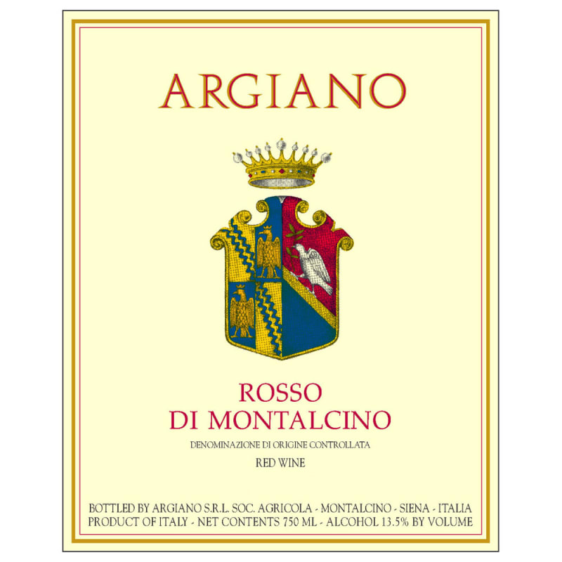 Argiano Rosso di Montalcino 2011 Front Label