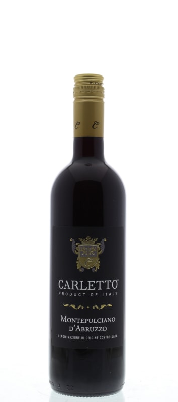 Carletto Montepulciano d'Abruzzo 2013 Front Bottle Shot