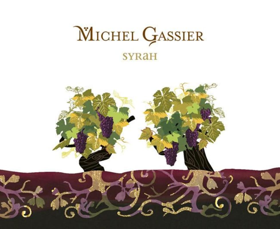 Domaine Gassier Syrah 2012 Front Label