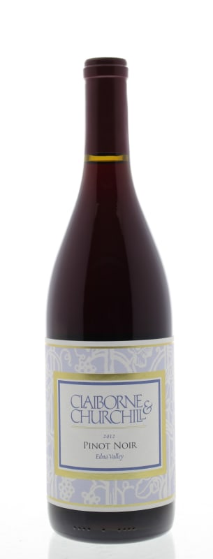 Claiborne & Churchill Pinot Noir 2012 Front Bottle Shot