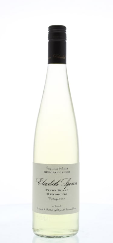Elizabeth Spencer Mendocino Pinot Blanc 2013 Front Bottle Shot