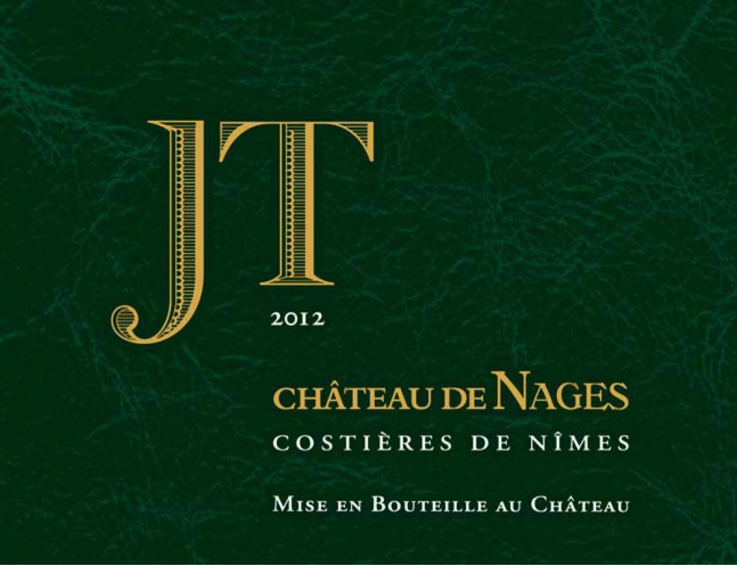 Domaine Gassier Costieres de Nimes JT Blanc 2012 Front Label