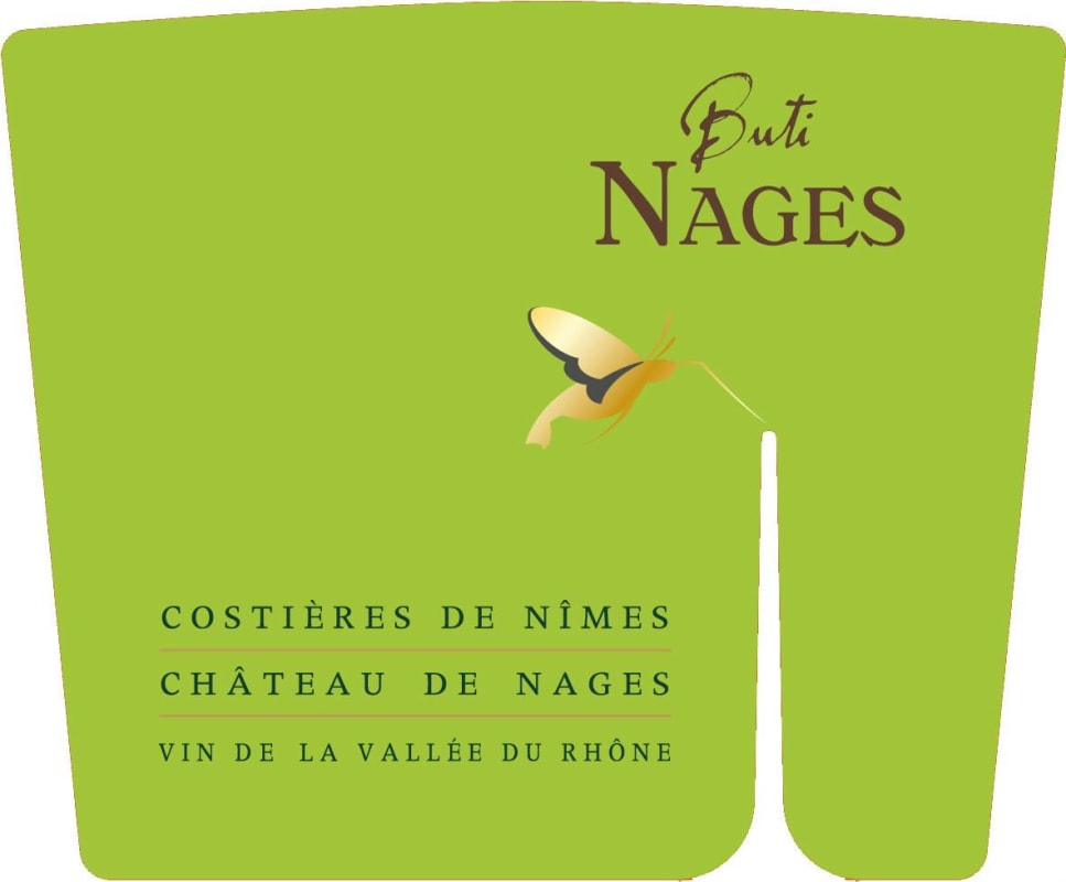 Domaine Gassier ButiNages Blanc 2014 Front Label