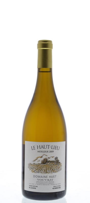 Domaine Huet Le Haut Lieu Moelleux 2009 Front Bottle Shot