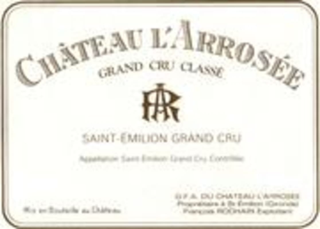Chateau L'Arrosee 1997 Front Label