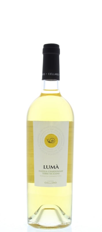 Cantine Cellaro Luma Inzolia-Chardonnay Terre Siciliane 2012 Front Bottle Shot