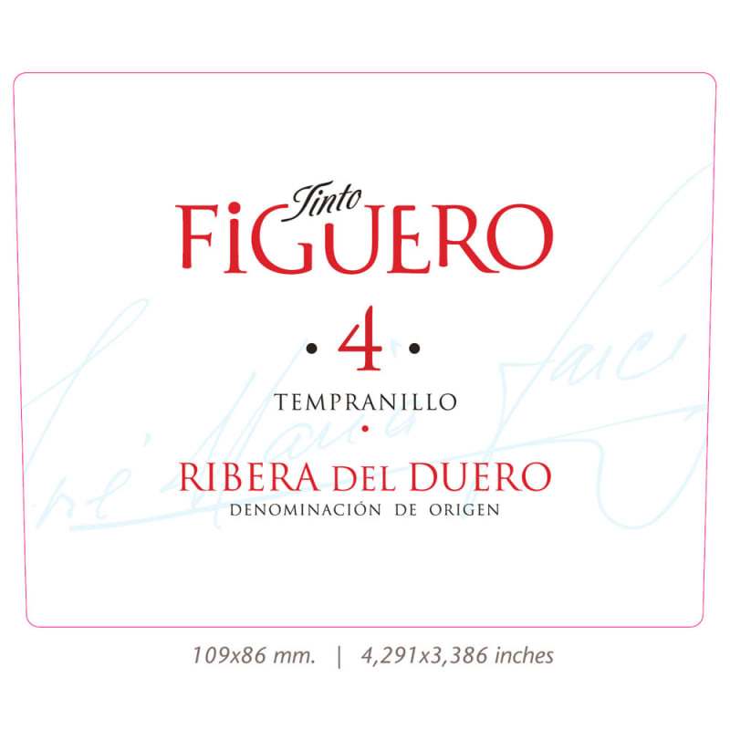 Tinto Figuero 4 Months 2013 Front Label