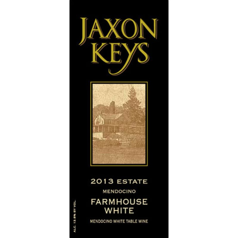 Jaxon Keys Farmhouse White 2013 Front Label