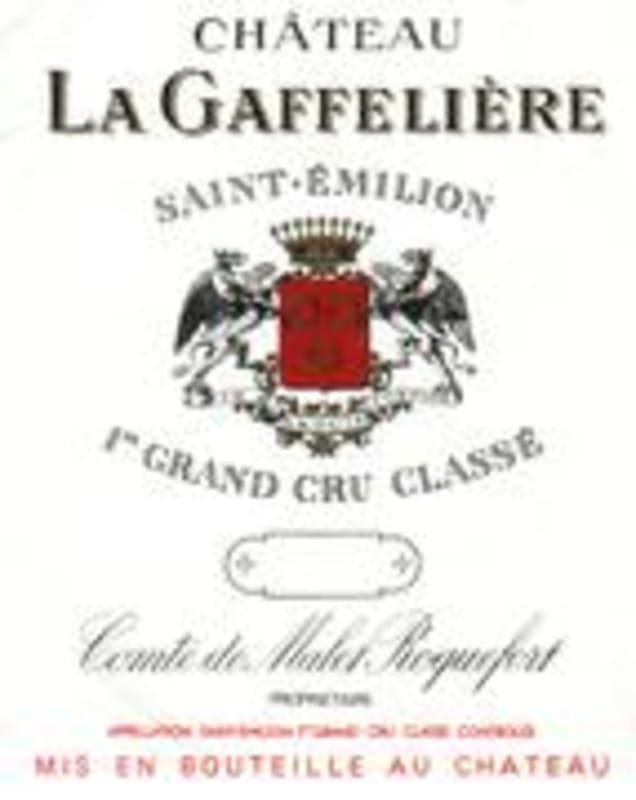 Chateau La Gaffeliere 1997 Front Label