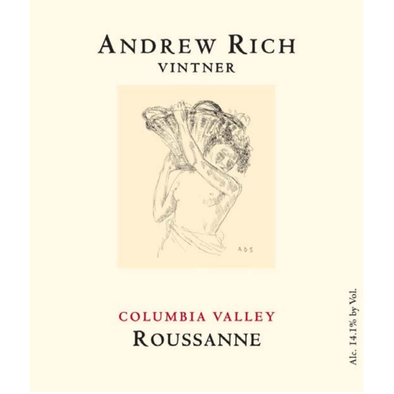 Andrew Rich Roussanne 2012 Front Label