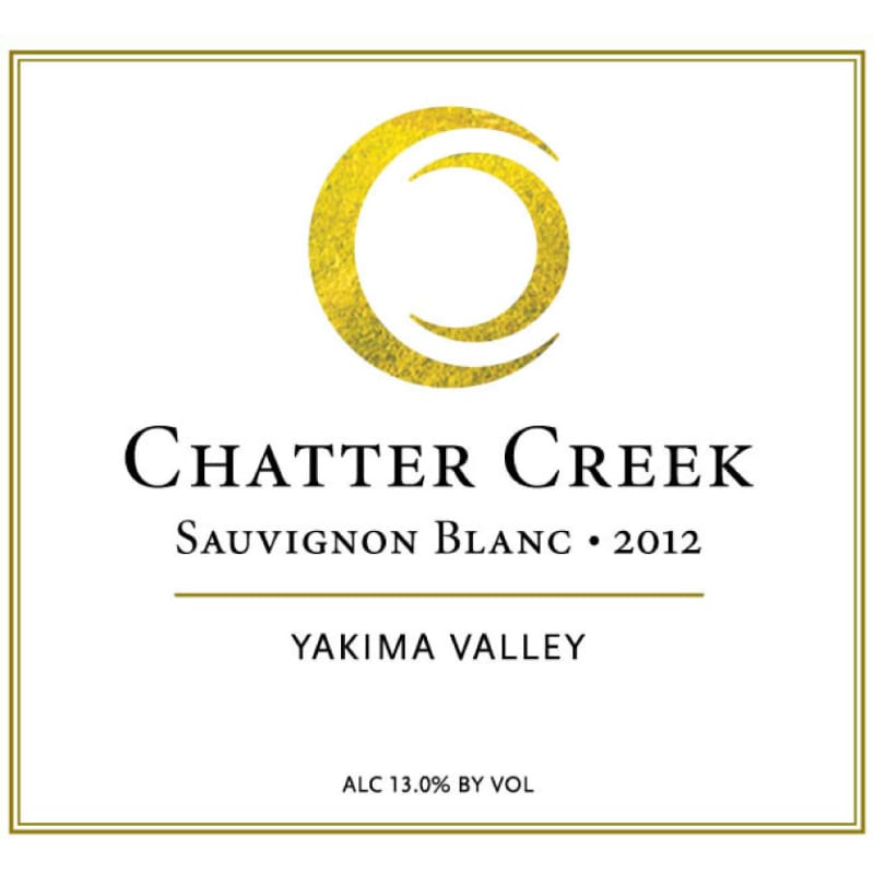 Chatter Creek Sauvignon Blanc 2012 Front Label